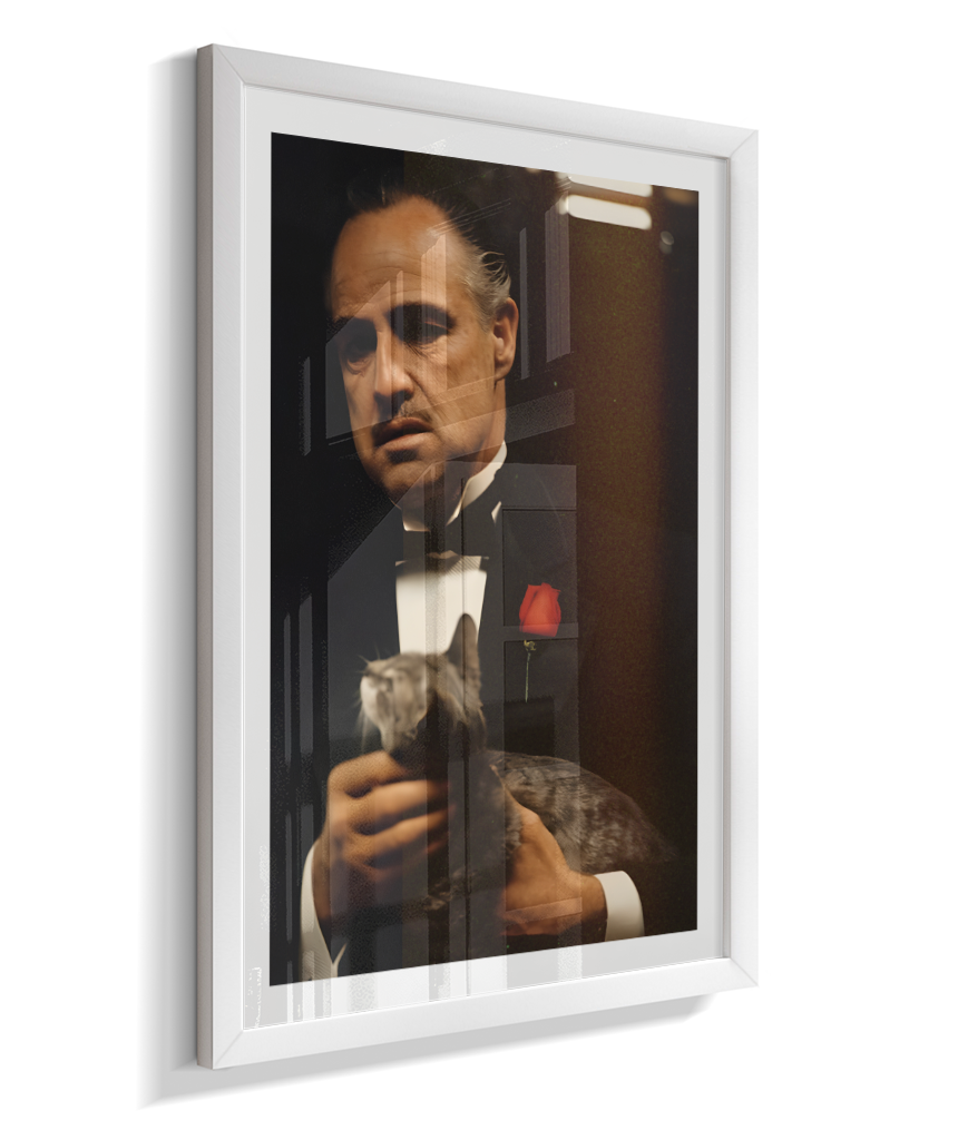 Quadro Decorativo O Poderoso Chefão - Don Vito Corleone