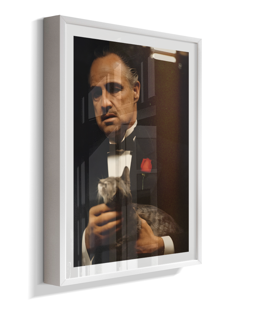 Quadro Decorativo O Poderoso Chefão - Don Vito Corleone