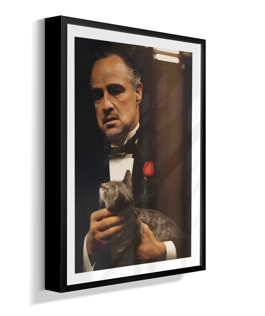 Quadro Decorativo O Poderoso Chefão - Don Vito Corleone