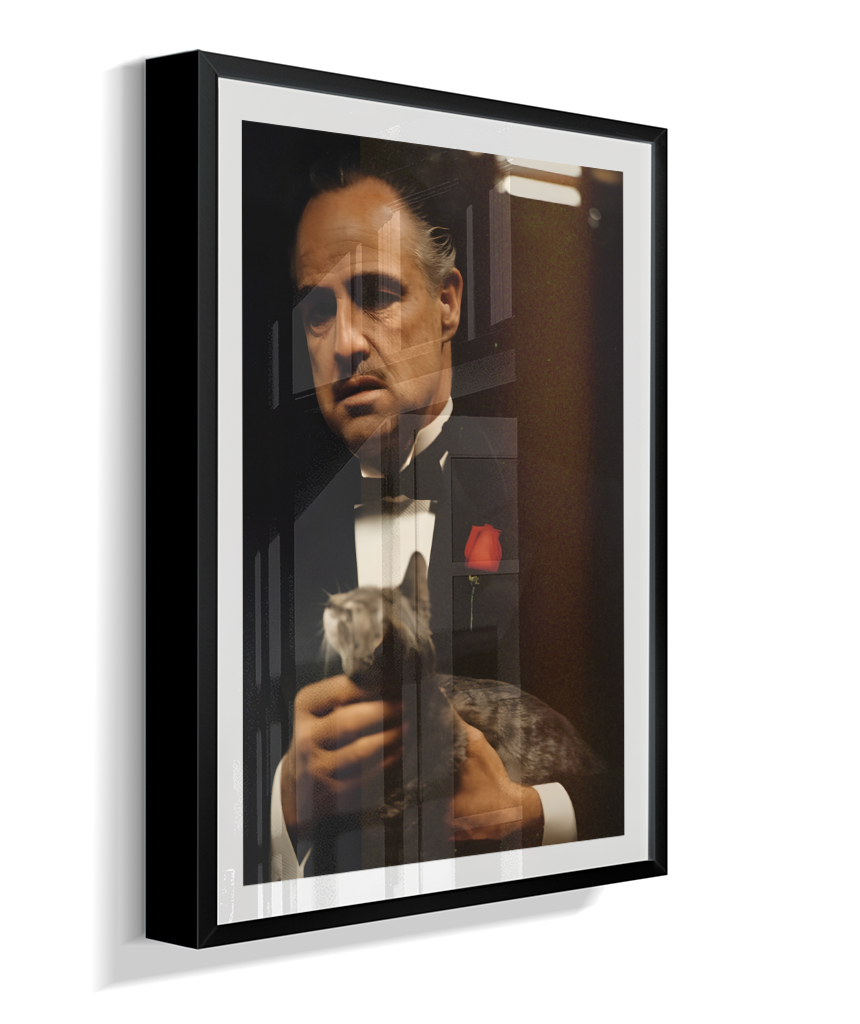 Quadro Decorativo O Poderoso Chefão - Don Vito Corleone