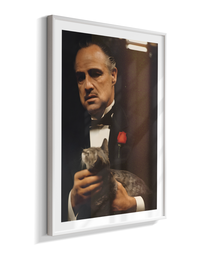 Quadro Decorativo O Poderoso Chefão - Don Vito Corleone