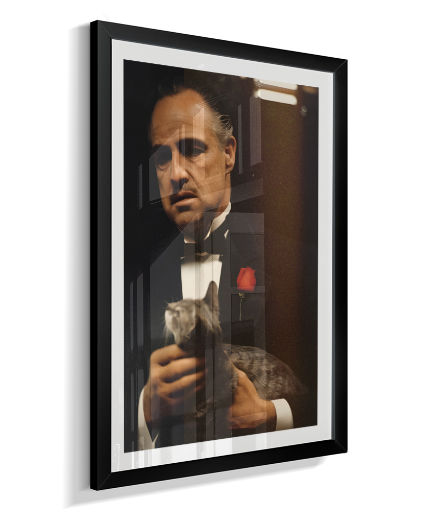 Quadro Decorativo O Poderoso Chefão - Don Vito Corleone