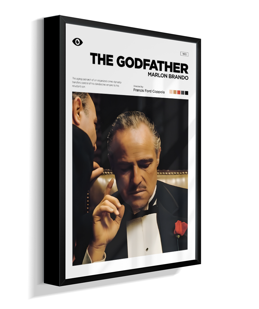 Quadro Decorativo The Godfather - Don Vito Concept