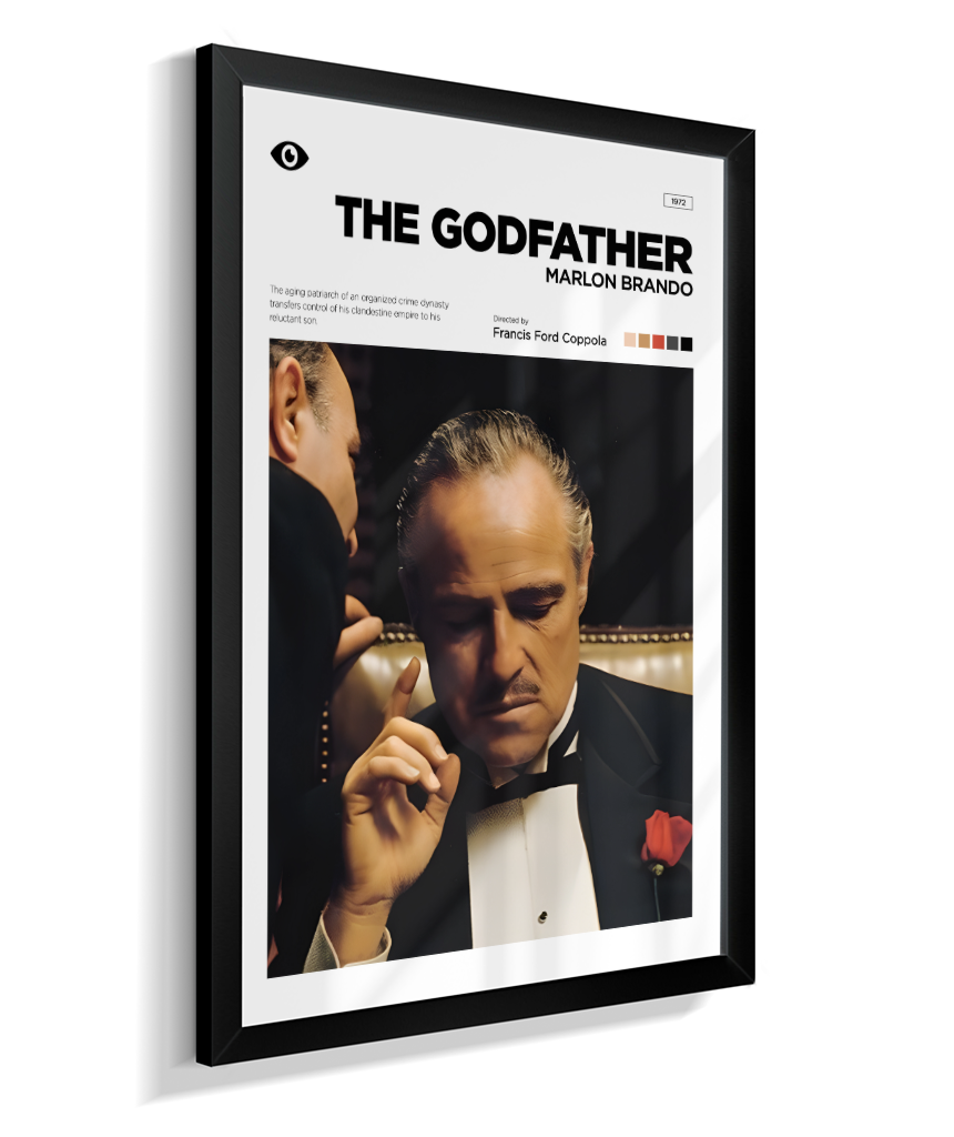 Quadro Decorativo The Godfather - Don Vito Concept