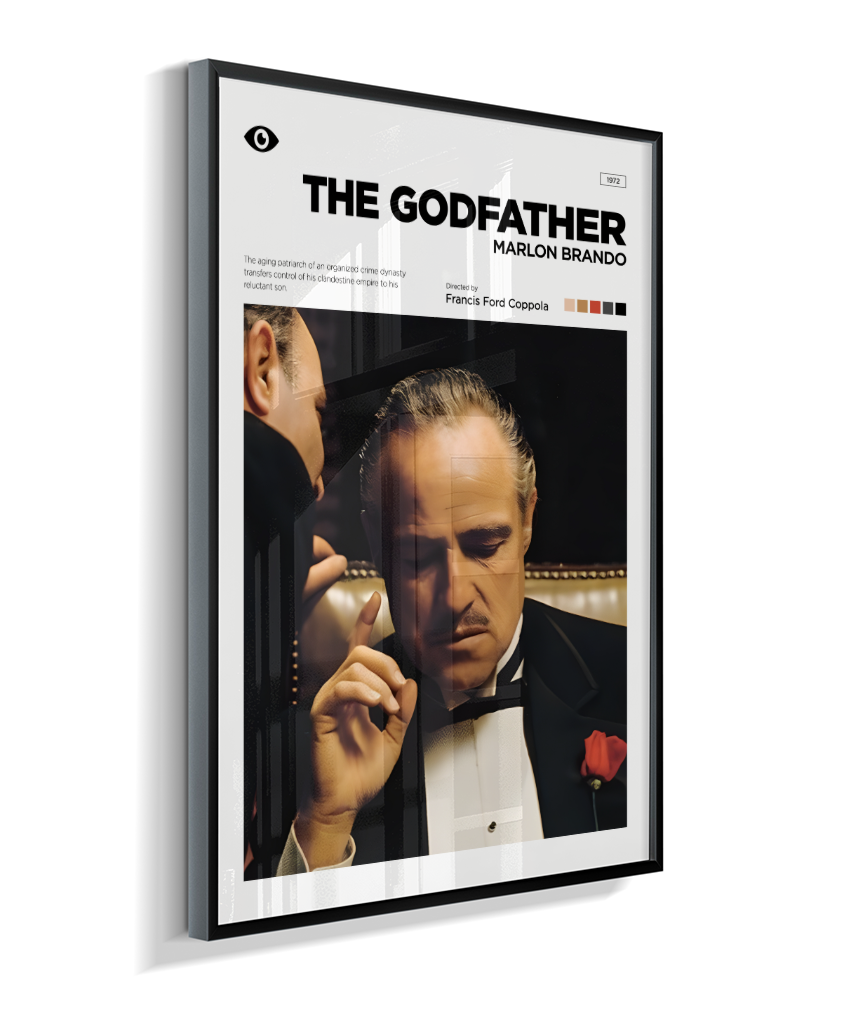 Quadro Decorativo The Godfather - Don Vito Concept