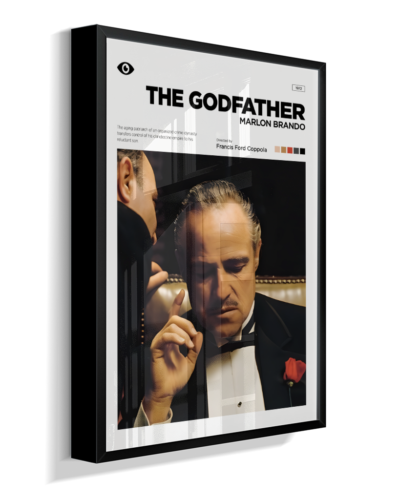 Quadro Decorativo The Godfather - Don Vito Concept