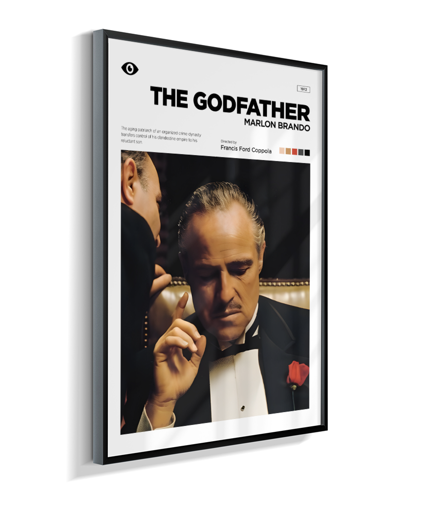 Quadro Decorativo The Godfather - Don Vito Concept