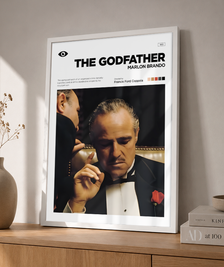 Quadro Decorativo The Godfather - Don Vito Concept