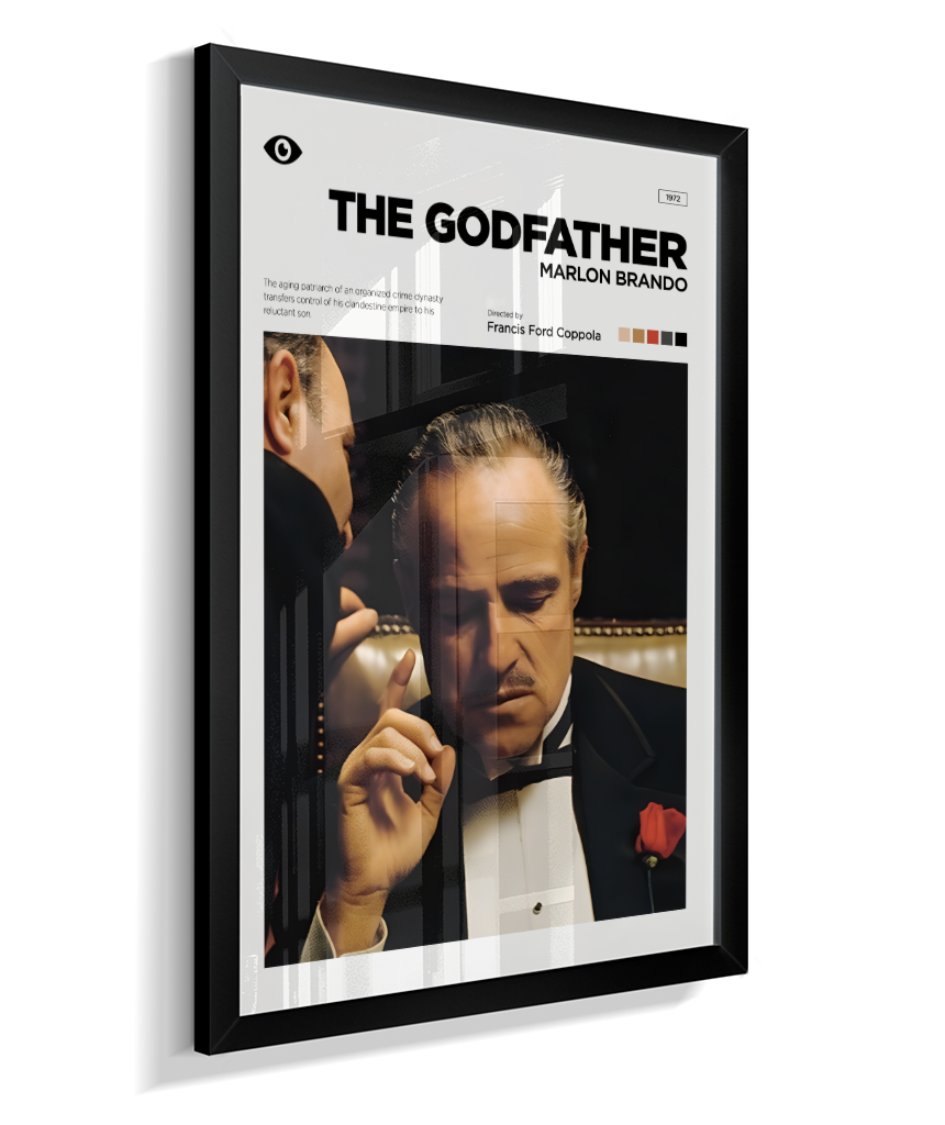 Quadro Decorativo The Godfather - Don Vito Concept