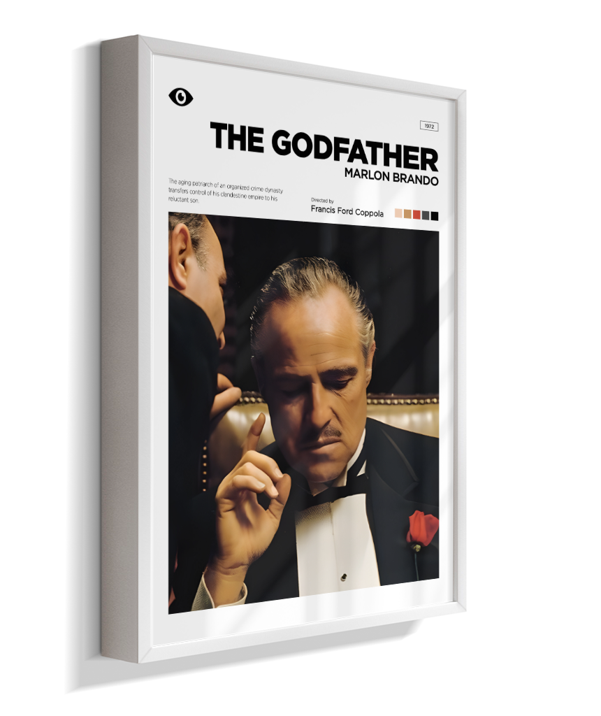 Quadro Decorativo The Godfather - Don Vito Concept