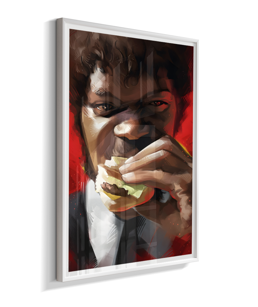 Quadro Decorativo Pulp Fiction Jules Big Kahuna Burger
