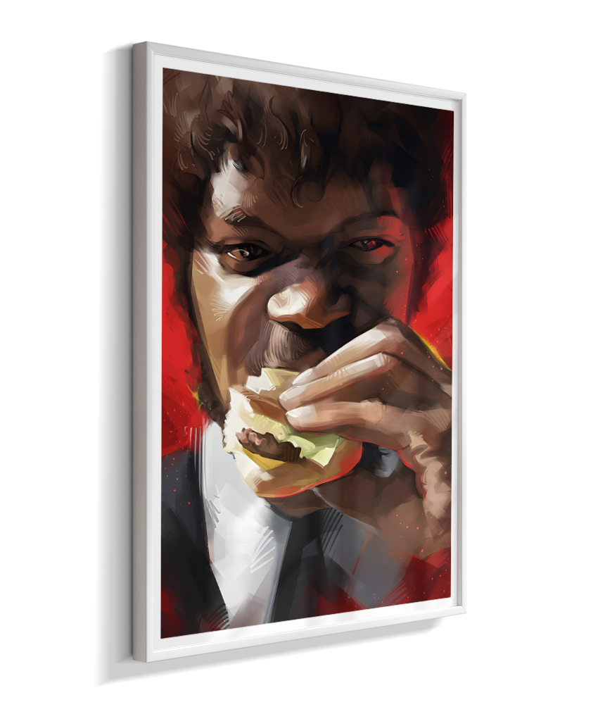 Quadro Decorativo Pulp Fiction Jules Big Kahuna Burger
