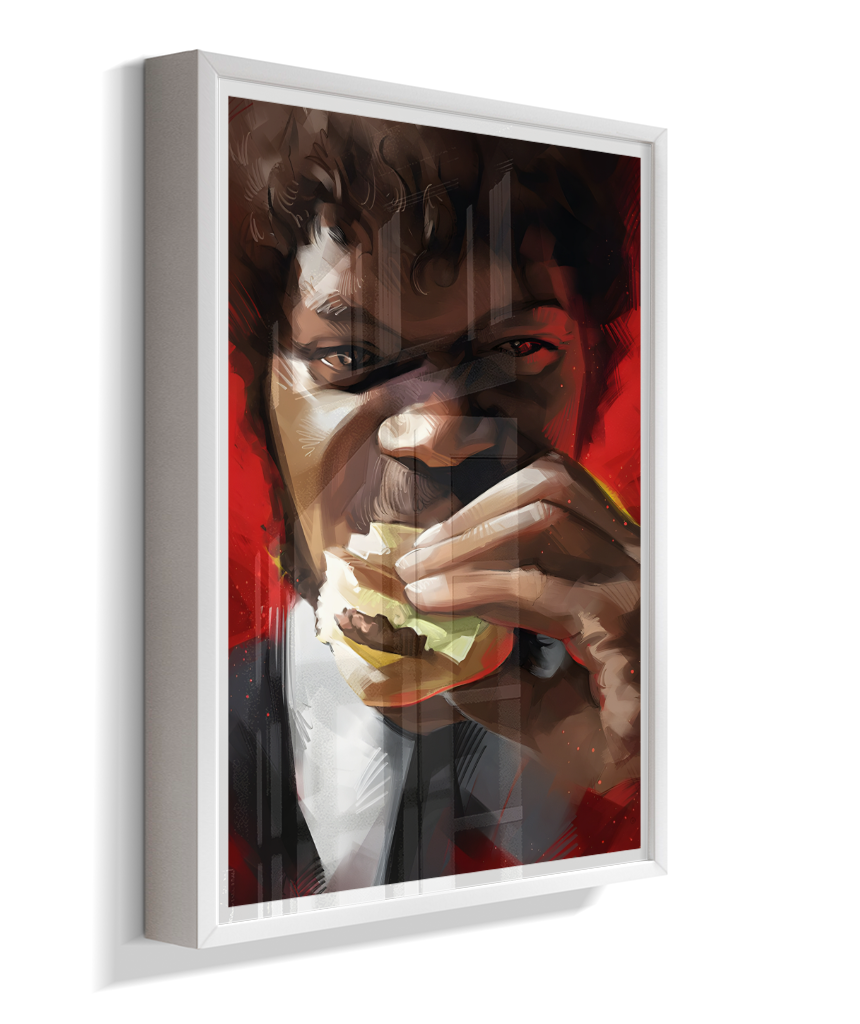Quadro Decorativo Pulp Fiction Jules Big Kahuna Burger