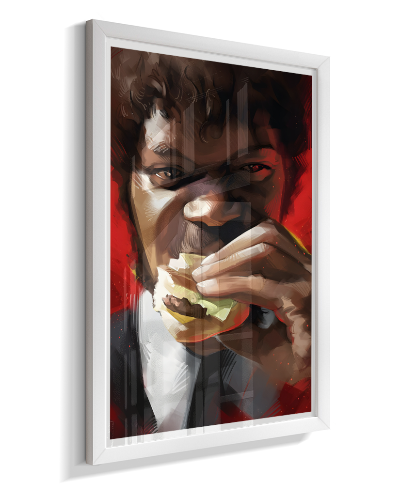 Quadro Decorativo Pulp Fiction Jules Big Kahuna Burger