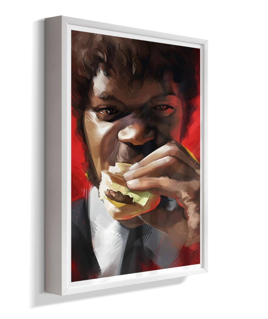 Quadro Decorativo Pulp Fiction Jules Big Kahuna Burger