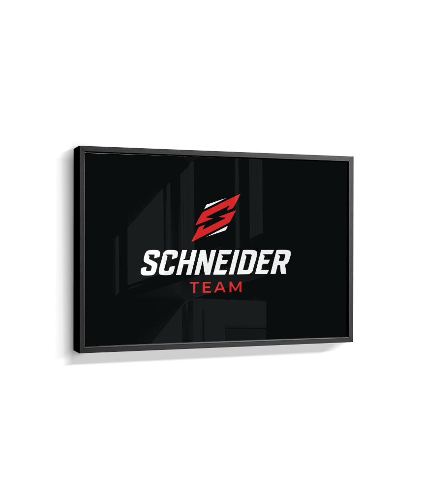 Quadro schneider team preto