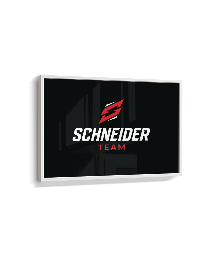 Quadro schneider team preto