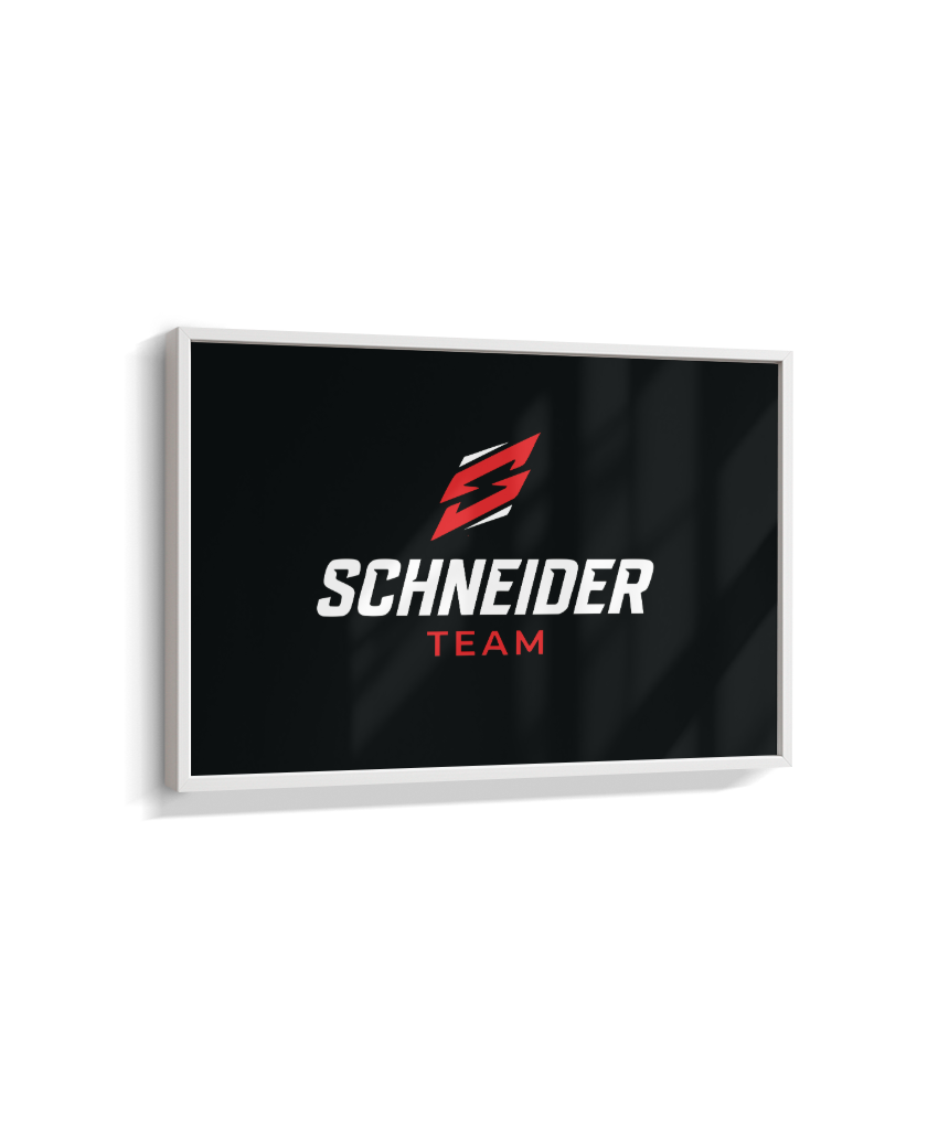 Quadro schneider team preto