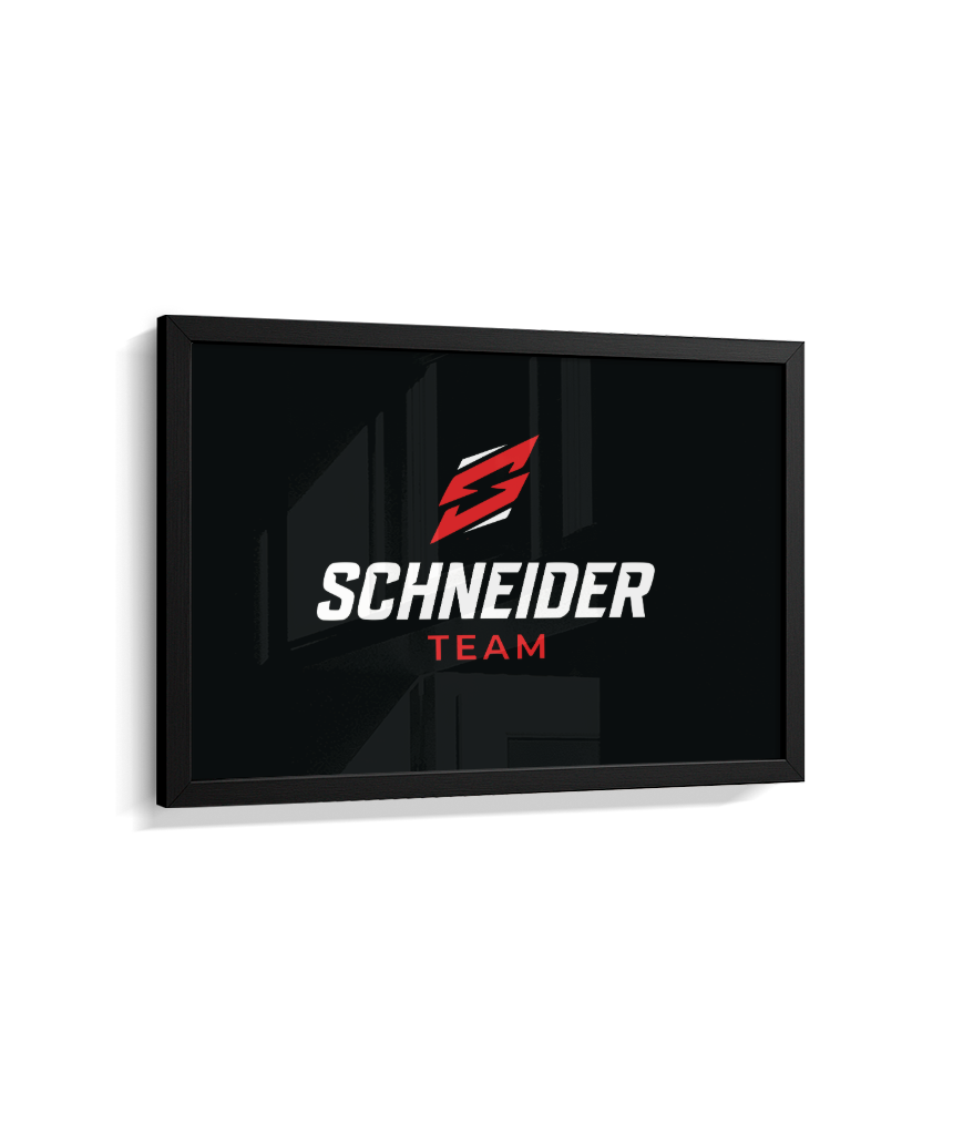 Quadro schneider team preto