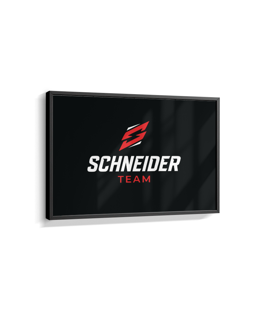Quadro schneider team preto