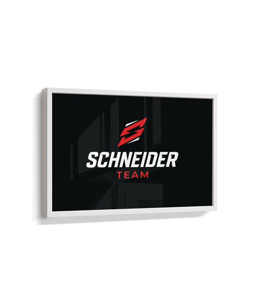 Quadro schneider team preto