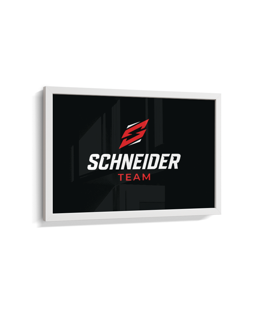 Quadro schneider team preto