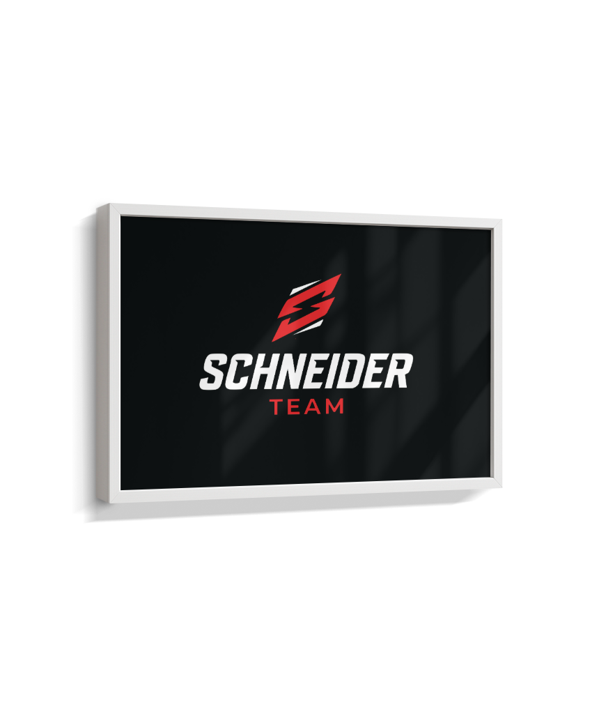 Quadro schneider team preto