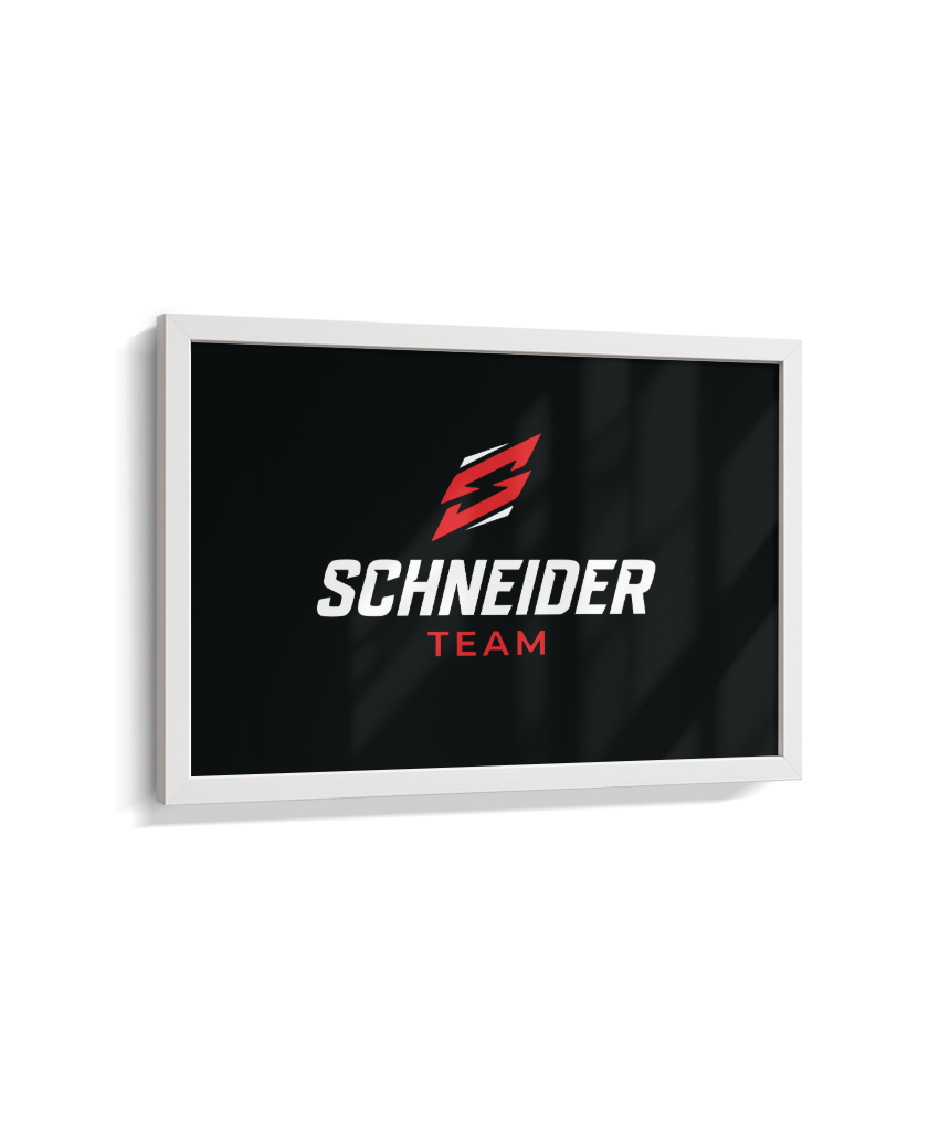 Quadro schneider team preto