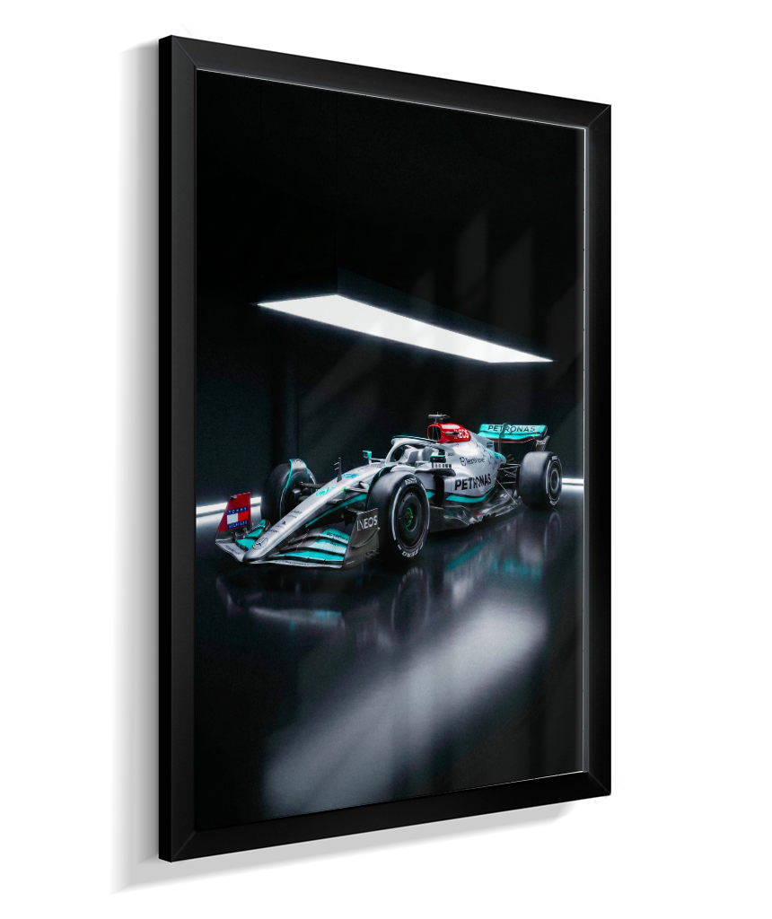 Quadro Decorativo Mercedes-AMG F1 Studio Dark Edition