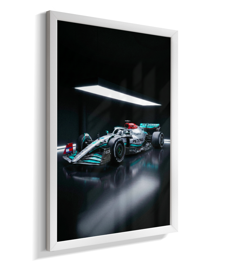Quadro Decorativo Mercedes-AMG F1 Studio Dark Edition