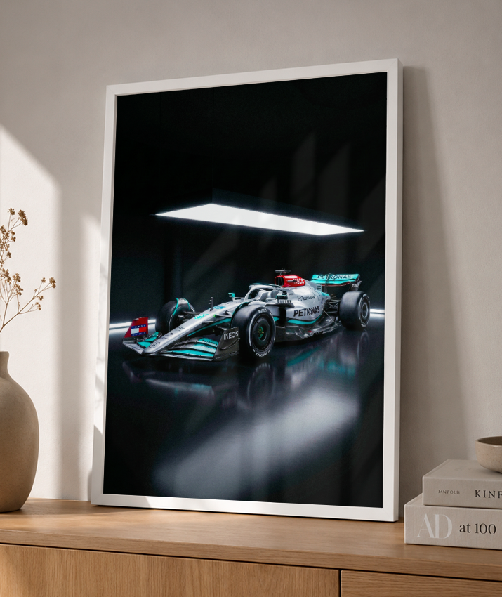 Quadro Decorativo Mercedes-AMG F1 Studio Dark Edition