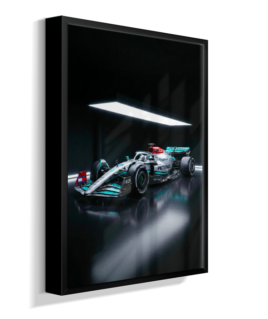 Quadro Decorativo Mercedes-AMG F1 Studio Dark Edition