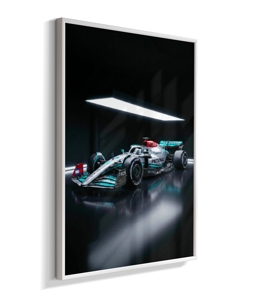 Quadro Decorativo Mercedes-AMG F1 Studio Dark Edition