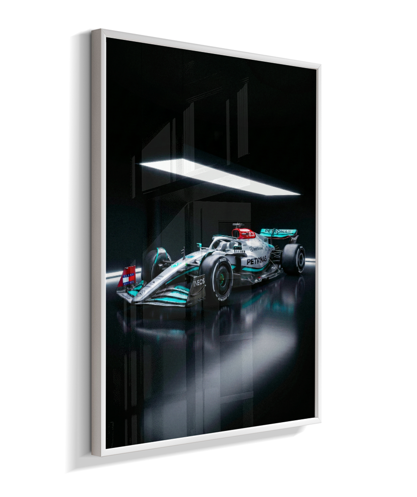 Quadro Decorativo Mercedes-AMG F1 Studio Dark Edition