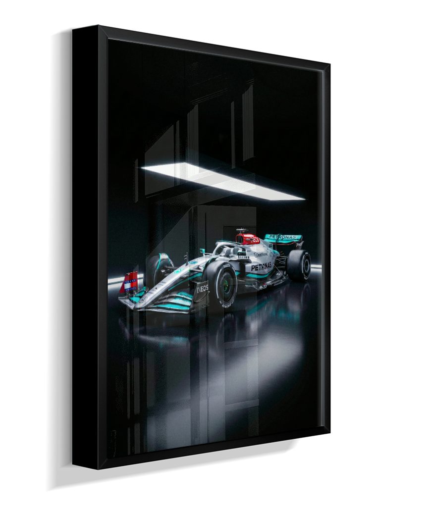 Quadro Decorativo Mercedes-AMG F1 Studio Dark Edition