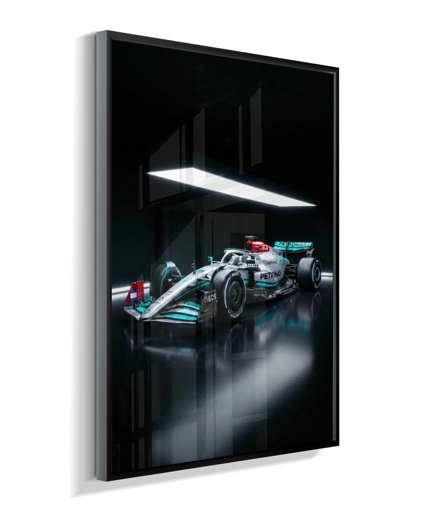 Quadro Decorativo Mercedes-AMG F1 Studio Dark Edition