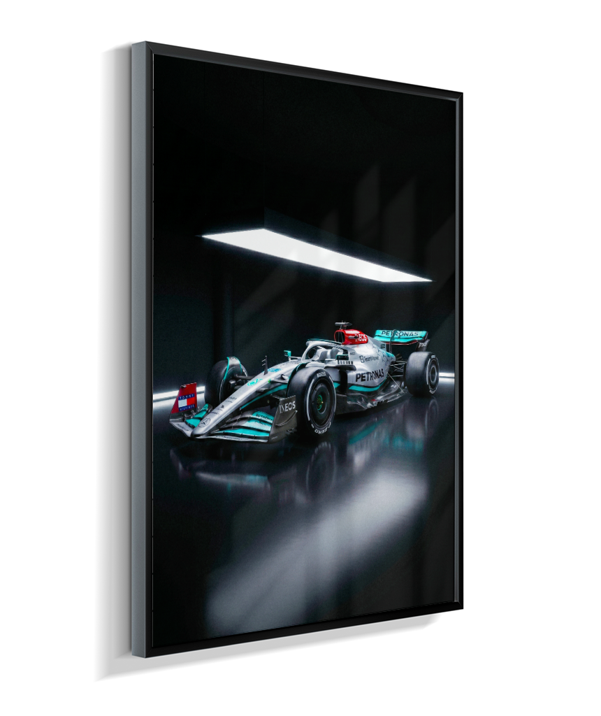 Quadro Decorativo Mercedes-AMG F1 Studio Dark Edition