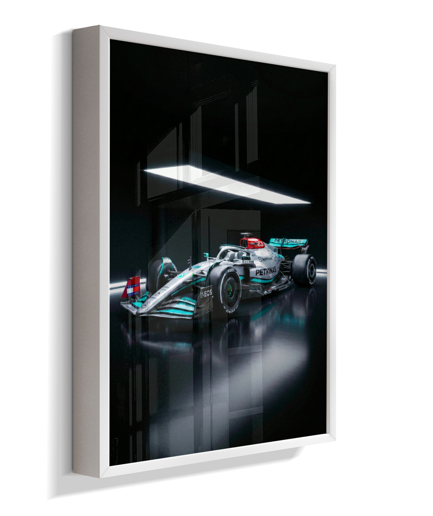 Quadro Decorativo Mercedes-AMG F1 Studio Dark Edition