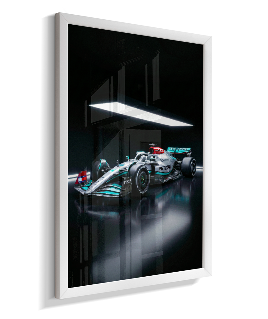 Quadro Decorativo Mercedes-AMG F1 Studio Dark Edition