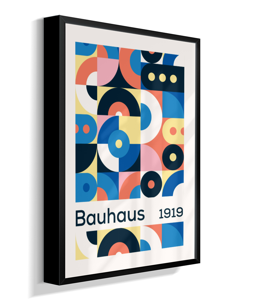 Quadro Decorativo Bauhaus 1919 – Mosaic Geometry