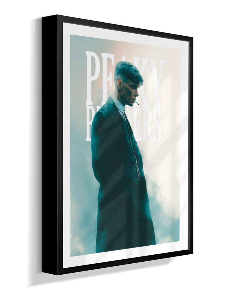 Quadro Decorativo Peaky Blinders Tommy Shelby - Poster Serie