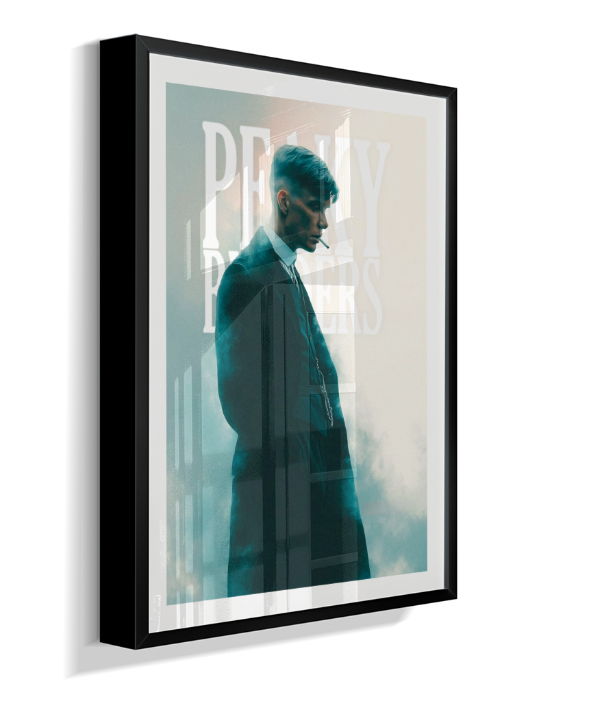 Quadro Decorativo Peaky Blinders Tommy Shelby - Poster Serie
