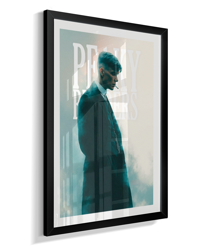 Quadro Decorativo Peaky Blinders Tommy Shelby - Poster Serie