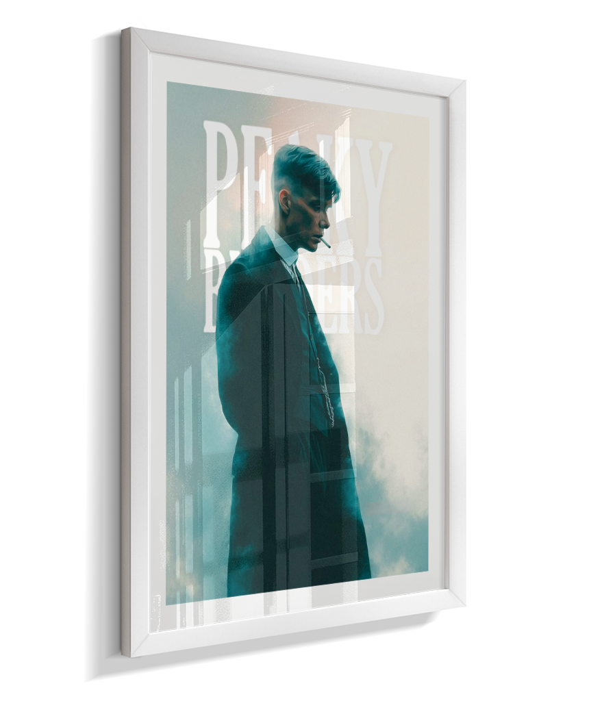 Quadro Decorativo Peaky Blinders Tommy Shelby - Poster Serie