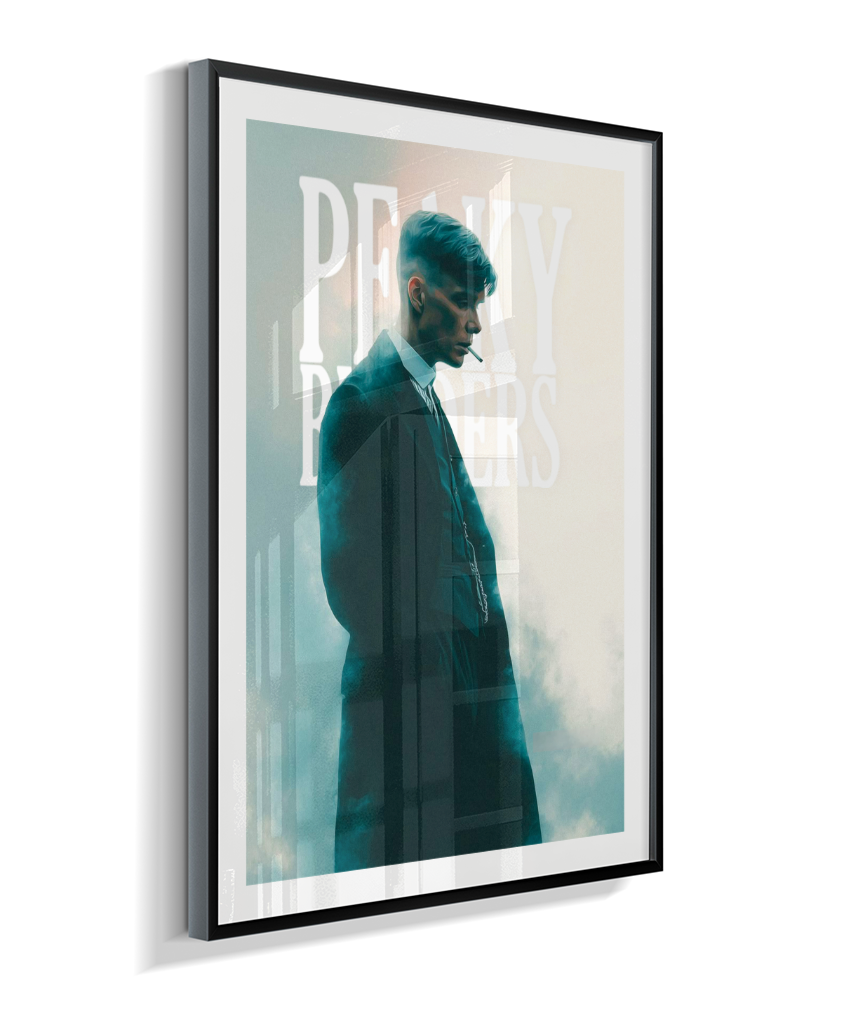 Quadro Decorativo Peaky Blinders Tommy Shelby - Poster Serie