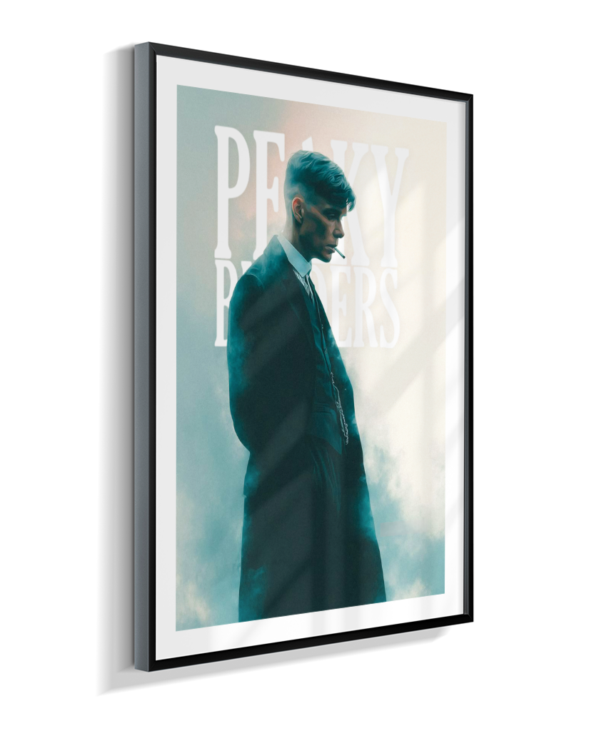 Quadro Decorativo Peaky Blinders Tommy Shelby - Poster Serie