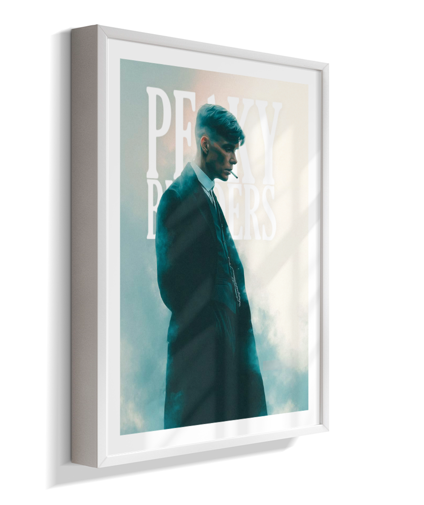 Quadro Decorativo Peaky Blinders Tommy Shelby - Poster Serie