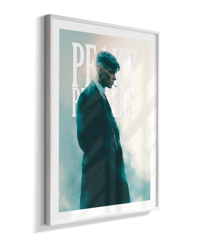 Quadro Decorativo Peaky Blinders Tommy Shelby - Poster Serie