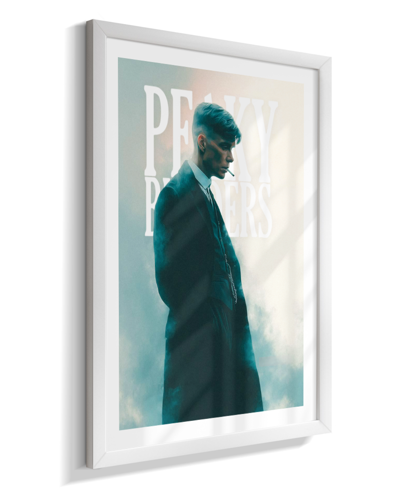 Quadro Decorativo Peaky Blinders Tommy Shelby - Poster Serie