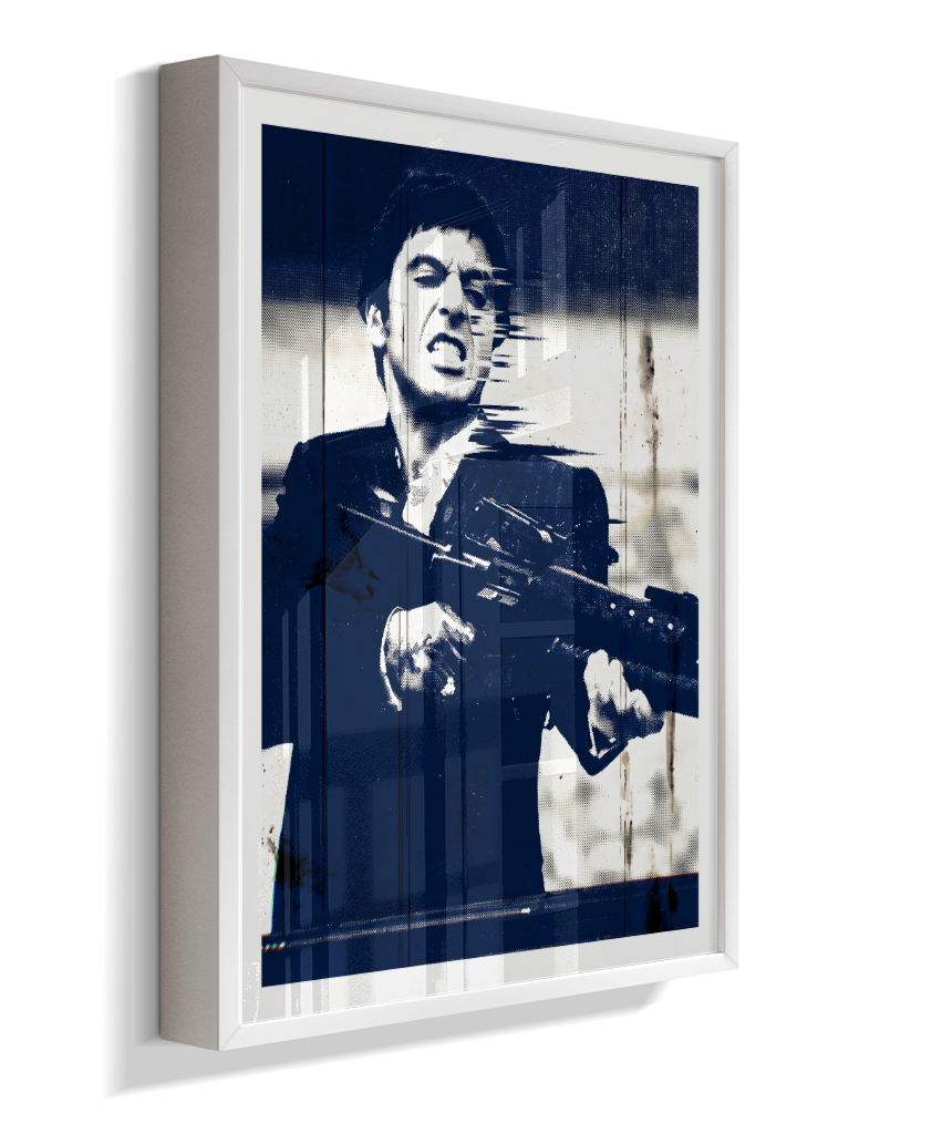 Quadro decorativo Scarface Say Hello To My Little Friend